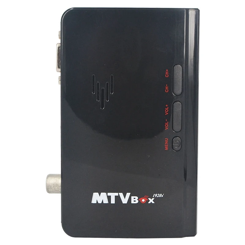 1080P Hd Tv Box внешняя цифровая телеприставка Lcd аналоговый Crt Vga ТВ тюнер Pc приемник