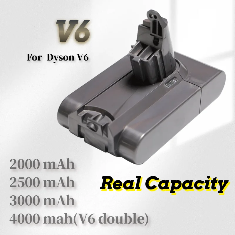 Аксессуары для пылесоса Dyson V6 сменные детали с литиевыми аккумуляторами и