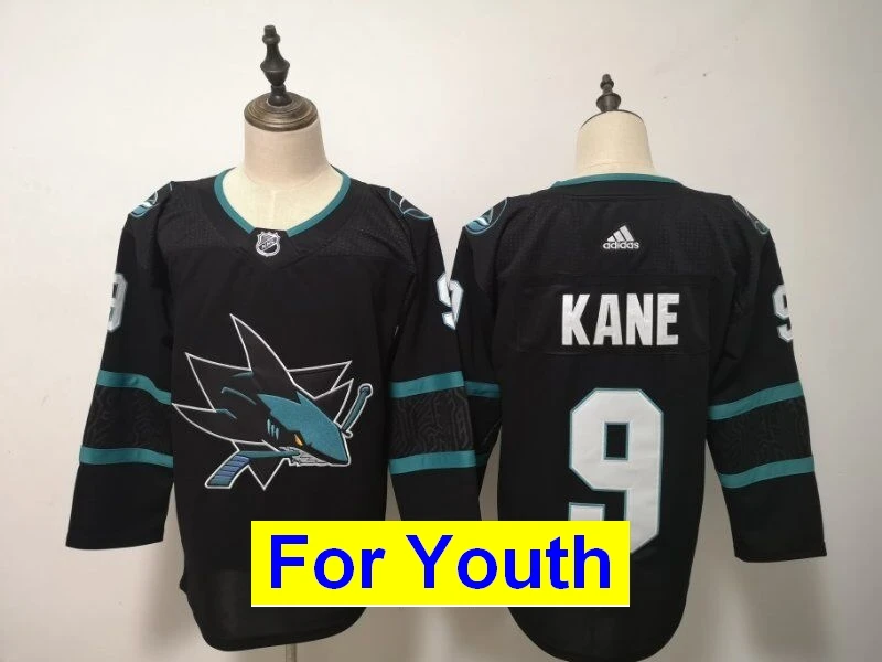 Детская Молодежная одежда Сан-Жозе Брент Бернс Erik Karlsson Joe Thornton Logan от кутюр Joe Pavelski Evander Kane - Цвет: as photo