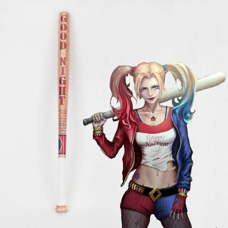 

Movie Anime Comic Harley Quinn Cosplay Pools property Baseball Bat Cosplay Costume Accessory Harleen Quinzel Cosplay stick Women