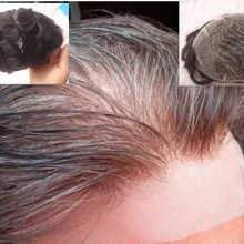 Tsingtaowig, швейцарские волосы на шнурках, парик для мужчин, натуральный парик для волос, Мужская система для волос, toupee замена волос Sy