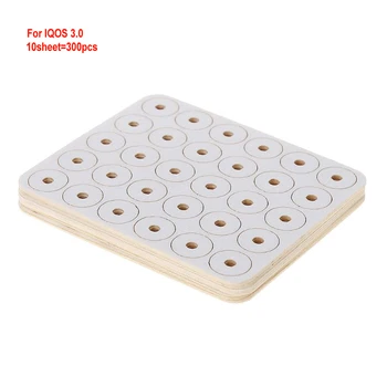 

300Pcs Clean Tool Heat Resistant Little Slice Clean Gasket For IQOS 3.0 Second Absorb Oil Gasket Repair A