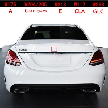 

For Mercedes Benz C E CLA GLC A Class Middle Trunk 3 Pins Star Emblem for W117 W176 w177 W205 204 W213 W253 W156 W218 w166 Badge