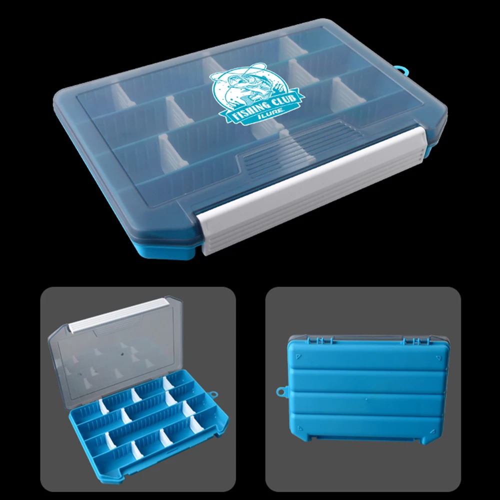 Fishing Tackle Box Storage Trays with Removable Dividers Fishing