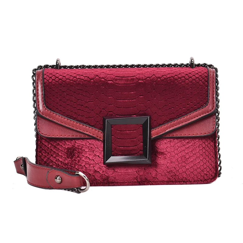 Сумка-мессенджер, змеиный принт, сумка на плечо, винтажная сумка через плечо, женская сумка на плечо, цветочный принт, холст, граффити, пляжная сумка - Цвет: red 2