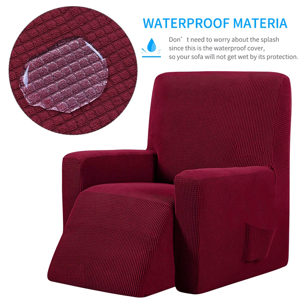 Waterproof Elastic Recliner Chair Cover All-inclusive 13 Colors Sadoun.com
