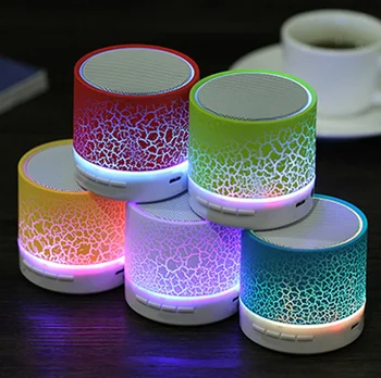 

LED TF Card USB Bluetooth Speaker Mini Wireless Loudspeaker Crack Subwoofer Bluetooth Speakers MP3 Phone Xiaomi Computer