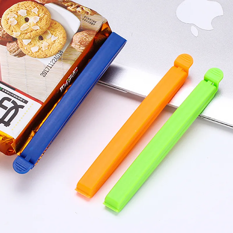 10Pcs/Set Sealing Clip Househould Food Snack Storage Clips Sealer Clamp Bag Kitchen Tool Home Close |