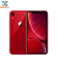 Мобильный телефон Apple iphone XR A84 6," 3 ГБ ОЗУ 64 Гб ПЗУ шестиядерный ip67 водонепроницаемость Лицо ID двойной сим смарт телефон