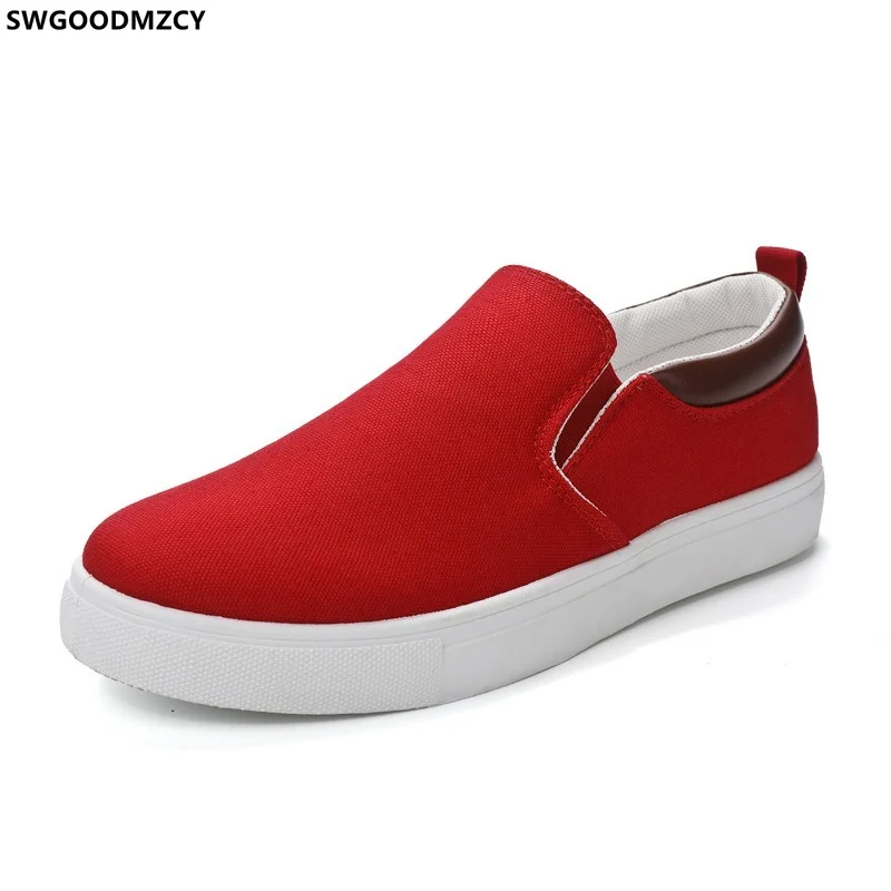 

Loafers Canvas Shoes for Man 2024 Platform Mens Casual Shoes Fashion Chunky Slip on Shoes Men кроссовки мужские Chaussure Homme