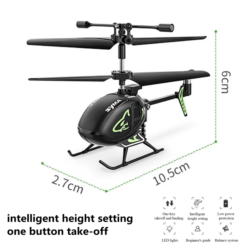 

New Remote Control Toys 2.4G RC Helicopter Air Pressure Altitude Hold One Button Take-Off / Landing RC Aircraft for Adult Kids