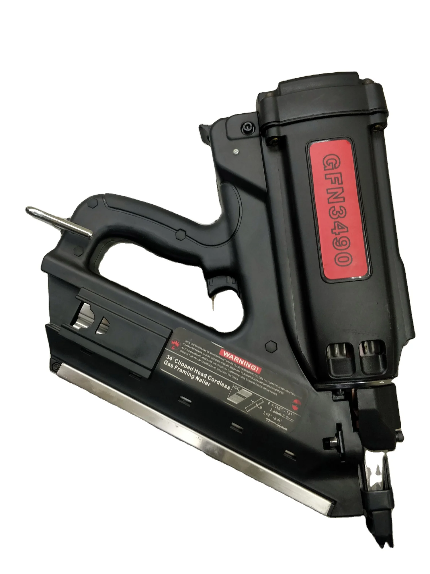 Apply to framing nails 50-90 mm gas nailer gas fuel cell