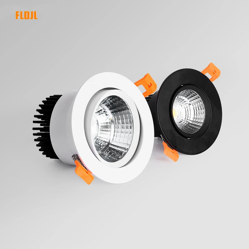 Dimmable recessed LED downlight 3W 5W 7W 9W 12W 15W 18W LED spotlight decorative ceiling lamp AC85-230v led spotlight