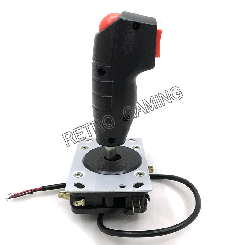 Mini Grab Arcade Flight Yoke Stick 8 Way Joystick With Two Trigger Top Fire Arcade Joystick For Flying Game Raiden 4 Coin Operated Games Aliexpress