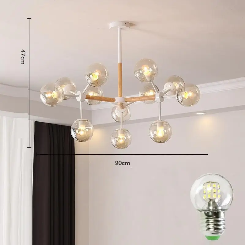 E Para Sala обеденный стол плоть Скандинавская люстра Pendente Lampen Современная Подвесная лампа светильник Suspendu Luminaria подвесной светильник