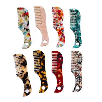 

7 Colors Mini Hairdressing Comb Anti-static Household Portable Comb Hair Styling Tool