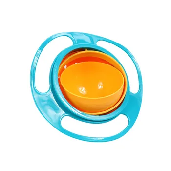 

2020 New Gyro Practica Practical Design Children Kid Baby Toy Universal 360 Rotate Spill-Proof Bowl Dishes