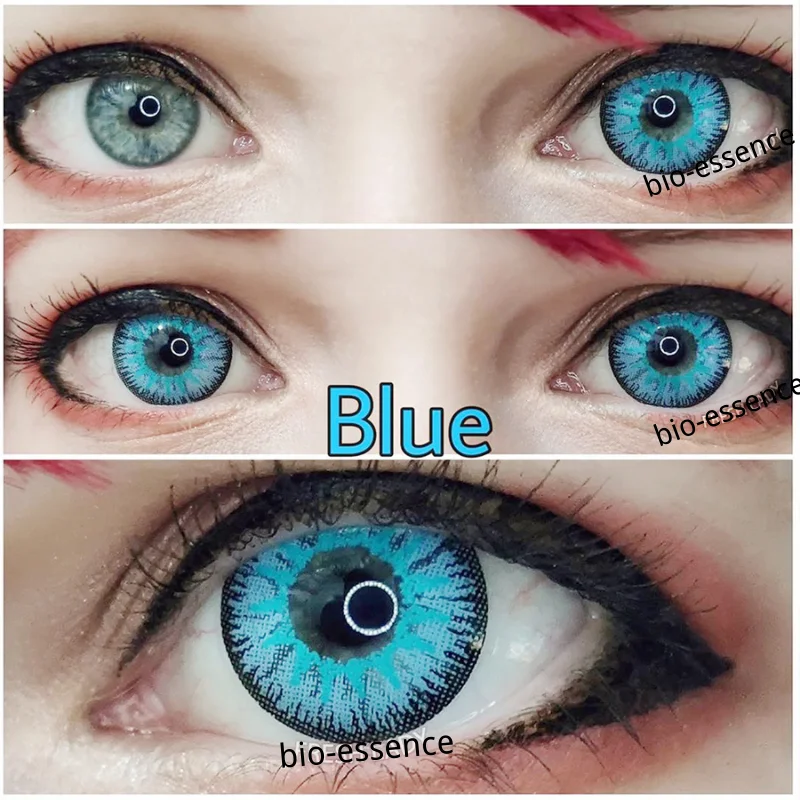 1Pair Lenses for Eyes Anime Cosplay Accessories Color Contact Lenses  Multicolored Lenses Eye Contacts Halloween Makeup