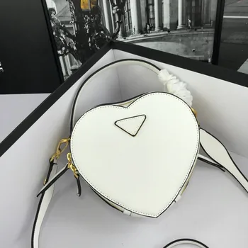 

Fashion style heart-shaped bag, 2020 new portable bag for women, simple leather bag, shoulder bag