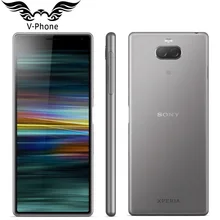 Мобильный телефон sony Xperia 10 4 Гб 64 Гб Dual SIM I4193 6 дюймов 1080x2520 Восьмиядерный процессор Snapdragon NFC 13MP Android 9