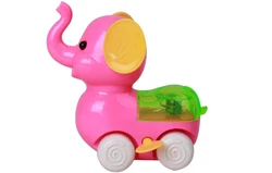 Jouet éducatif avec chaîne éléphant nostalgique pour enfant, clignotant en plastique, cadeau préféré pour garçon, 2021 