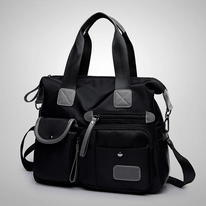 

New Style Portable Travel Shoulder Bag Zipper Nylon for Women Mobile Phone Cosmetic