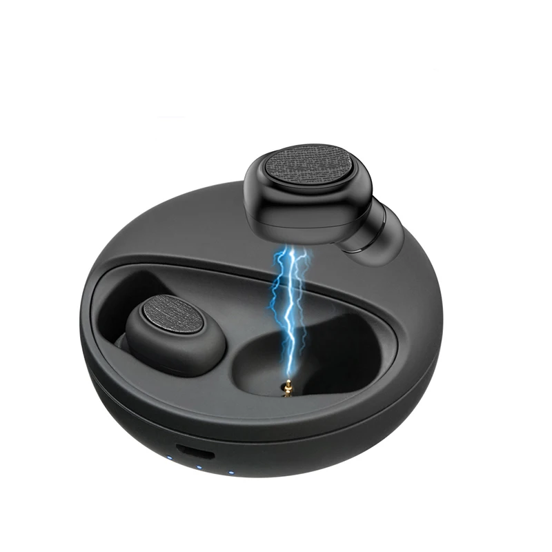 YH03 мини вращающаяся bluetooth гарнитура 5 0 Беспроводная зарядка pod HD шумоподавление 400