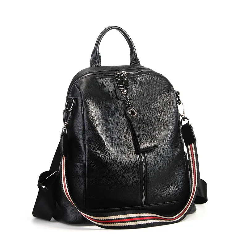 Jonlily, женский рюкзак из натуральной кожи, женский модный рюкзак, повседневный городской рюкзак, сумка для путешествий и кемпинга, рюкзак для подростков, кошелек-KG331