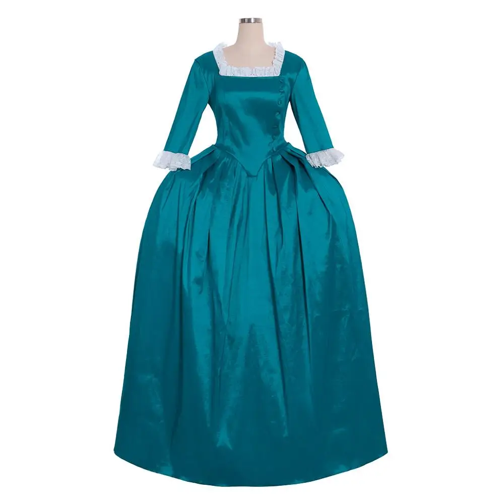 Платье Cosplaydiy для творчества искусственное платье Rococo вдохновленное музыкальным