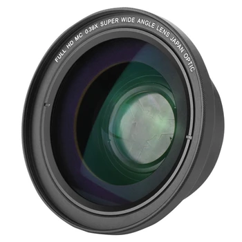 

Camera Dedicated 4K Ultra Wide-Angle Camera Lens, 37MM0.39X (UV72) Wide-Angle + Macro Two-In-One Lens
