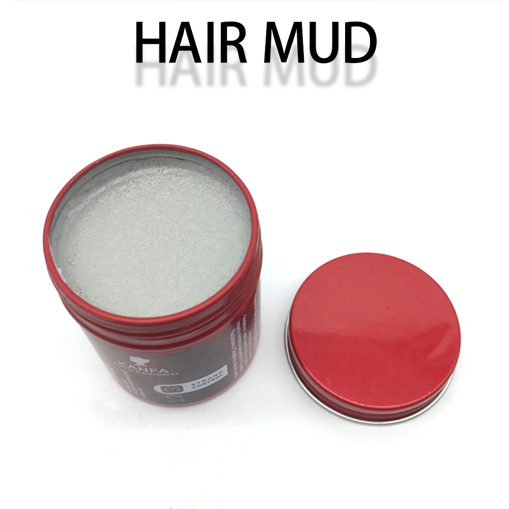 Description Picture 6 of itemHair shaping products barbershop/home hair mud/clay/gel/wax extra hold water soluble fashion style premium with factory price