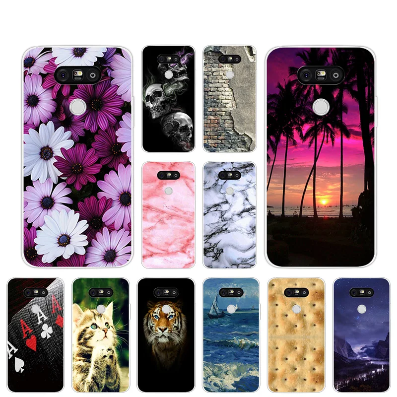 For LG V40 ThinQ G5 G4 Transparent Slim Phone Case K5 K4 K9 K8 2018 2017 EU Version K10 LTE Anti Knock Protector Shells |