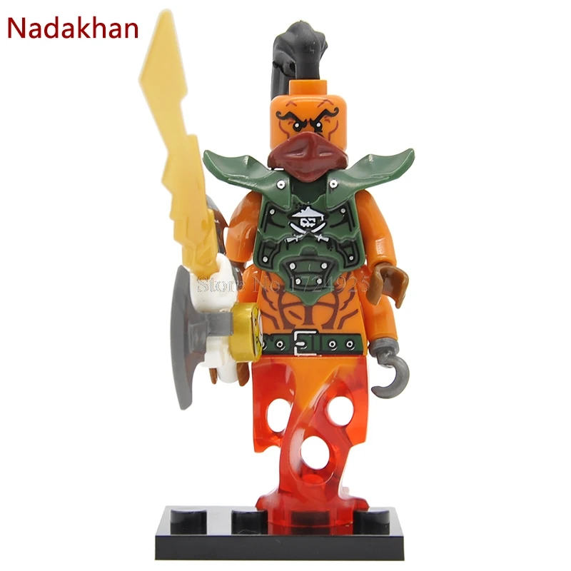 Nadakhan x20pcs 20 шт, одинаковые нинджагоидные фигурки, Nya KAI Wu Krux, Ллойд, козу, Вэй Снейк, Самурай х паразитов, набор строительных блоков, кирпичные игрушки - Цвет: Nadakhan x20pcs