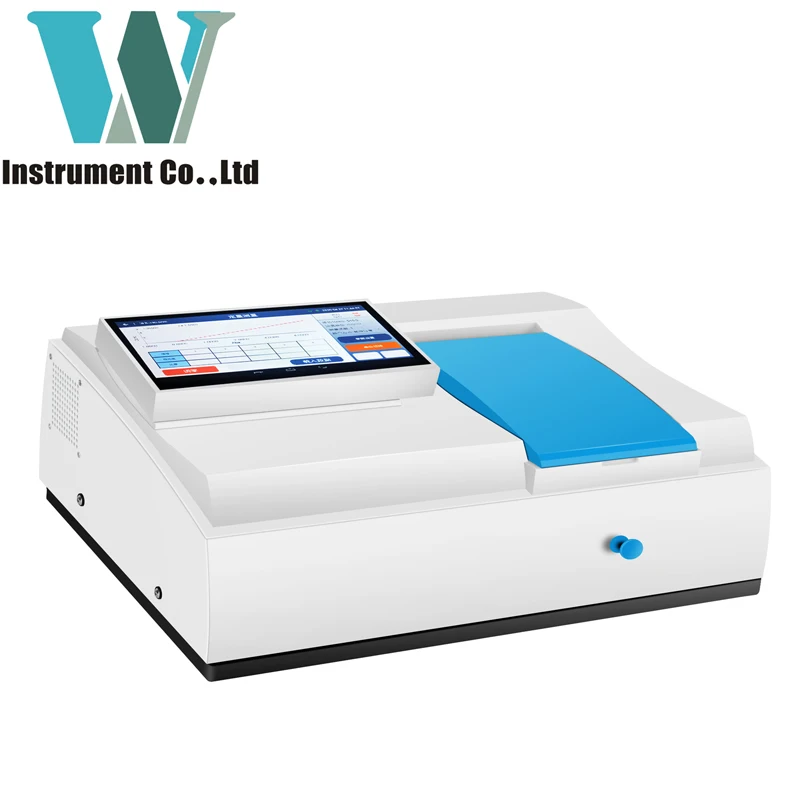 190-1100nm With English Software Full Wavelength Scan Visible Spectrometer Optical Proportional Double Beam UV Spectrophotometer