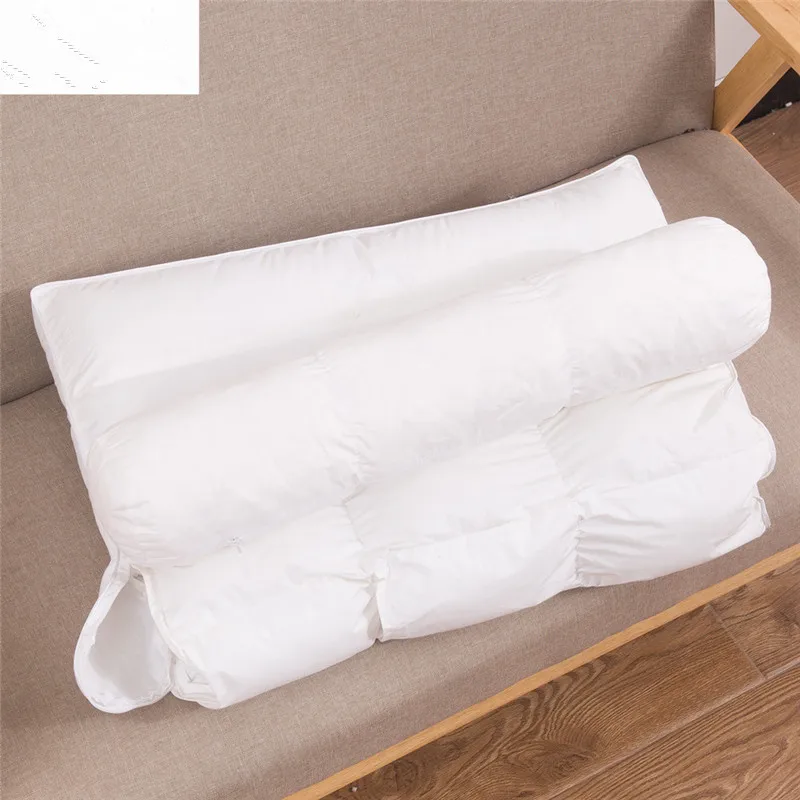 Новая латексная подушка для шеи с бусинами хлопковая ткань домашняя подушка для здорового сна 45*70 см