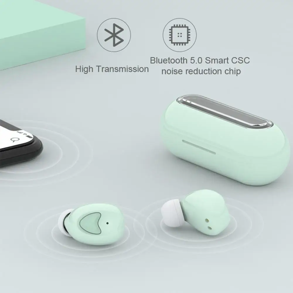 Link-Face TWS беспроводные наушники Bluetooth встроенный Siri микрофон для мобильного