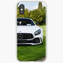 Mercedes Прозрачный чехол для iphone X XSMAX XR 11 Pro Max чехол для iphone 6 6s 5 5S 7plus 8plus iphone 7 8 чехол