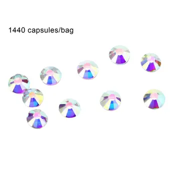 

Nail diamond Glass white AB Nail diy Rhinestone Jewelry Flat Sequins Nail Jewelry Accessories Nail art decoration