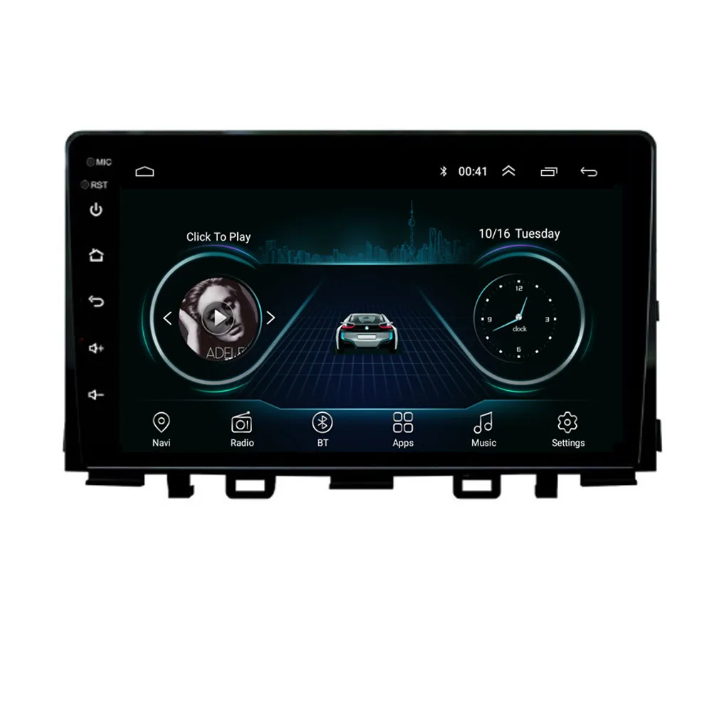 Мультимедийный DVD плеер для KIA rio стерео система на Android 10 0 с 9 &quotэкраном 4G LTE GPS Wi Fi