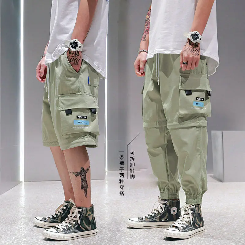 New Detachable Cargo Pants Men's 