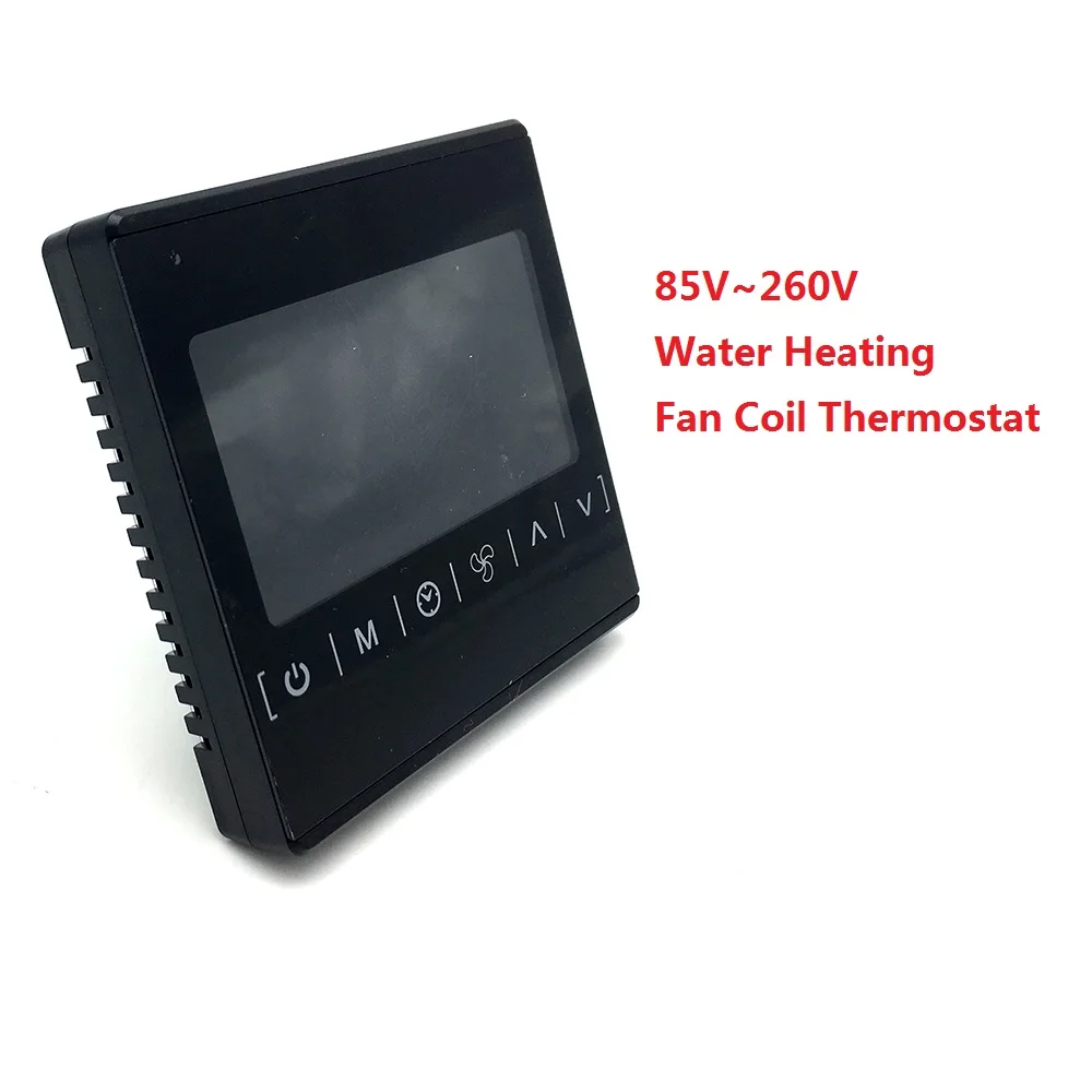 water heating black 110 в 120 в 220 в цифровой жк-контроллер температуры программируемый термостат для теплого пола комнаты - Цвет: water heating black
