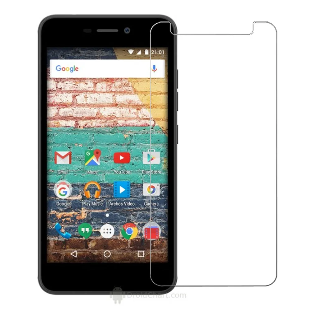 Для Archos 50f neon закаленное стекло для 50b cobalt 55 Helium защитное 2.5D 9H Премиум Защитная