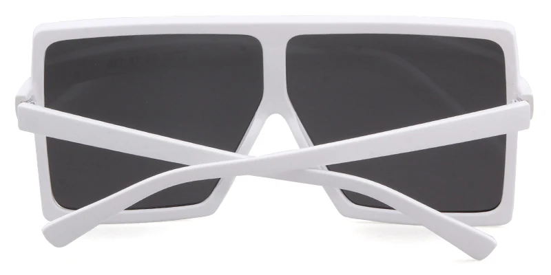 Ретро квадратные негабаритные солнцезащитные очки, черный толстый Топ, прозрачная оправа, солнечные щитки, очки, роскошные классические очки, градиентные UV400