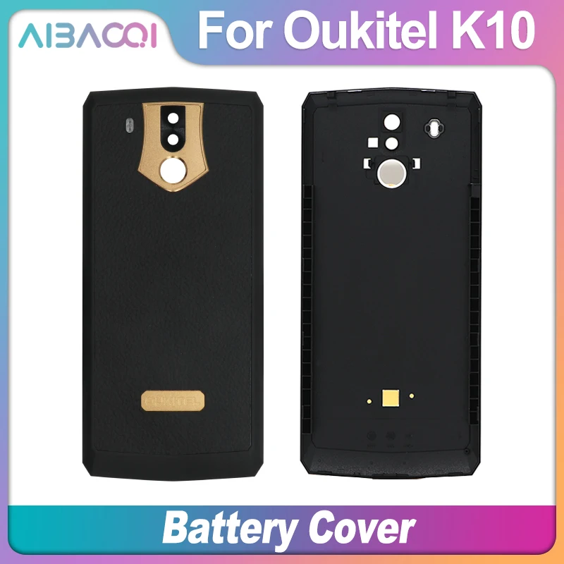 Новый оригинальный чехол для аккумулятора Oukitel K10 защитный задняя крышка + стекло