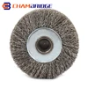 50mm Steel Wire Wheel Brush 1/4" Shank Dremel Rotary Tool for Mini Drill Dremel Metal Rust Removal Polishing 1/2/5Pcs 5