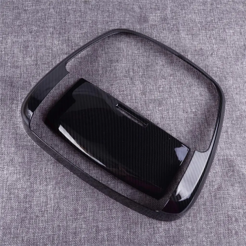 DWCX Carbon Fiber Texture Front Reading Light Lamp Cover Trim ABS Fit For Jeep Grand Cherokee 2011-2014 2015 2016 2017 2018 2019 |