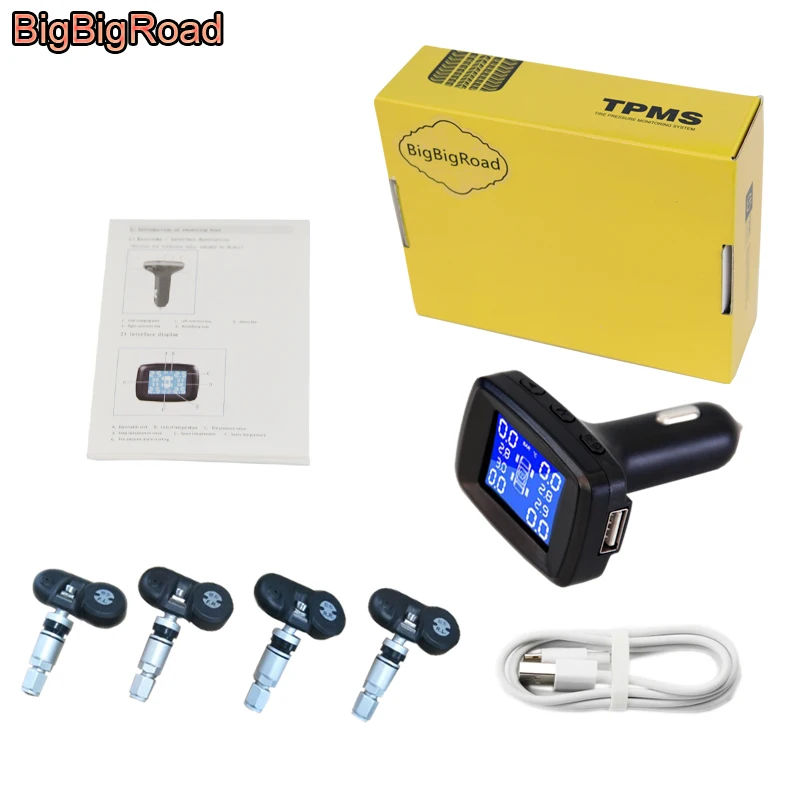 BigBigRoad-ڵ TPMS Ÿ̾ з ͸ ý,  i10 Azera  ׽ý G90 G80 G70 Ioniq Elantra GT Avante HB20 