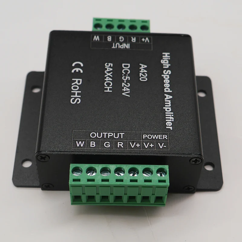 Free shipping A318/A420/A520 Led High Speed Amplifier controller For 5050 SMD RGB RGBW RGB+CCT Led Strip Light tape DC5-24V Free shipping A318/A420/A520 Led High Speed Amplifier controller For 5050 SMD RGB RGBW RGB+CCT Led Strip Light tape DC5-24V