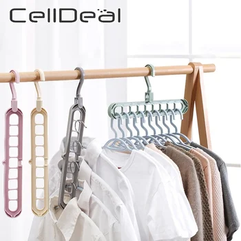 

Clothes Coat Hanger Organizer Multi-port Support Baby Clothes Drying Racks Plastic Scarf Cabide Storage Rack Hangers for Clothes