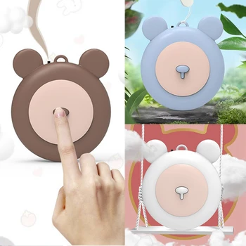 

USB Personal Wearable Air Purifier Necklace,Portable Mini Air Lonizers,Low Noise No Radiation for Adults Kids